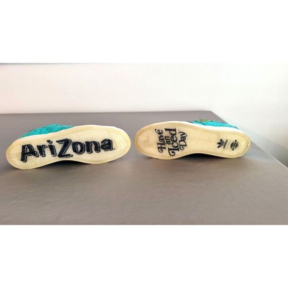 Size 11 - adidas Arizona x Superstar Have an Iced Day - Teal White - Picture 6 of 7